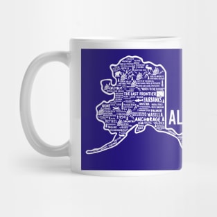 Alaska Map Mug